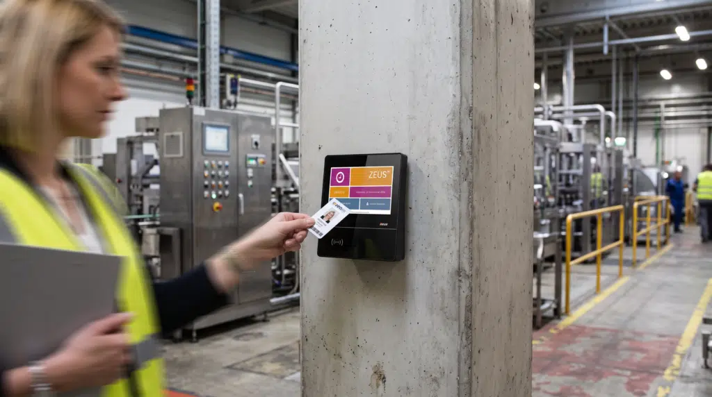 pointage usine de production IT8210 femme